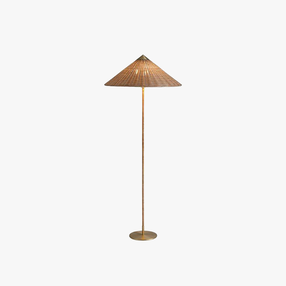 Ritta Moderne LED Lampade da Terra Metallo/Legno Bianco Salotto Semplice