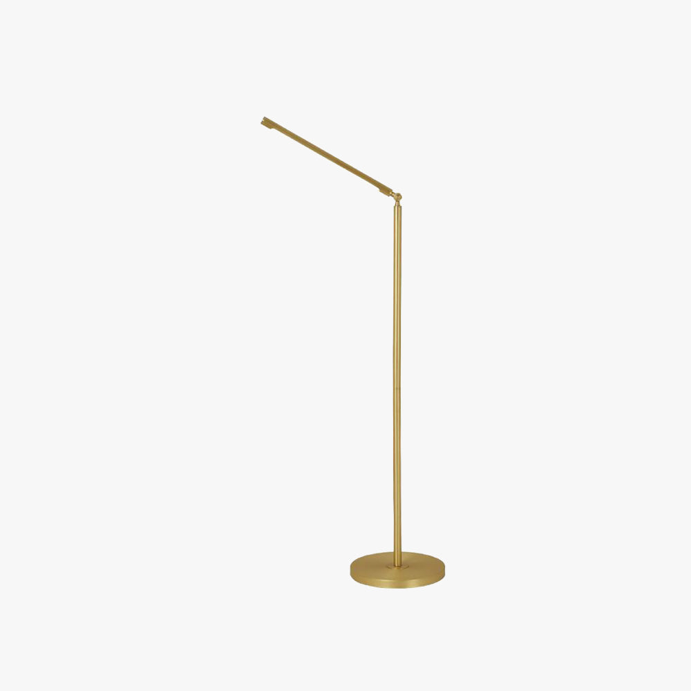 Arisha Minimalismo LED Lineare Regolabile Lampade da Terra Ottone Soggiorno/Camera da Letto