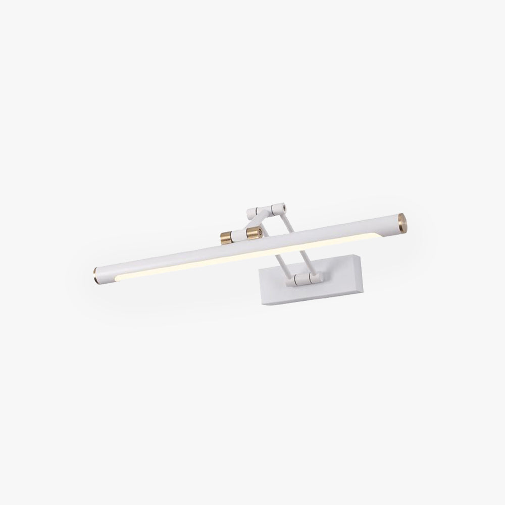 Arisha Moderno LED Applique Metallo Nero/Bianco Regolabile Specchio Bagno