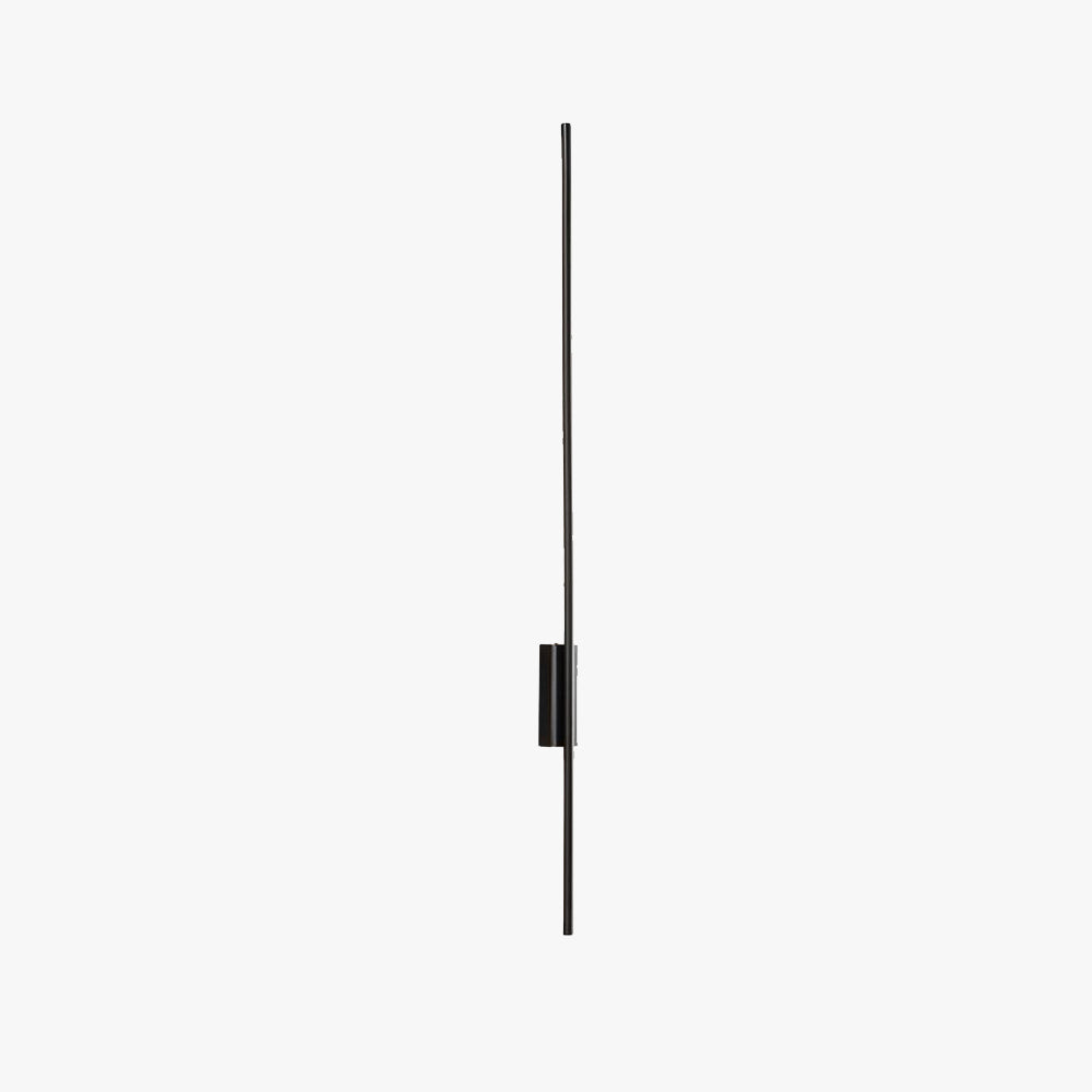 Arisha Moderna LED Applique Metallo Acrilico Nero/Ottone Lineare