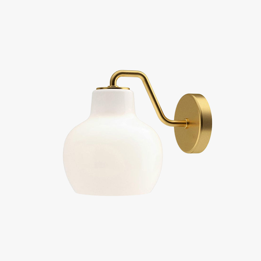 Arisha Semplice Metallo/Vetro Cupola Applique Soggiorno
