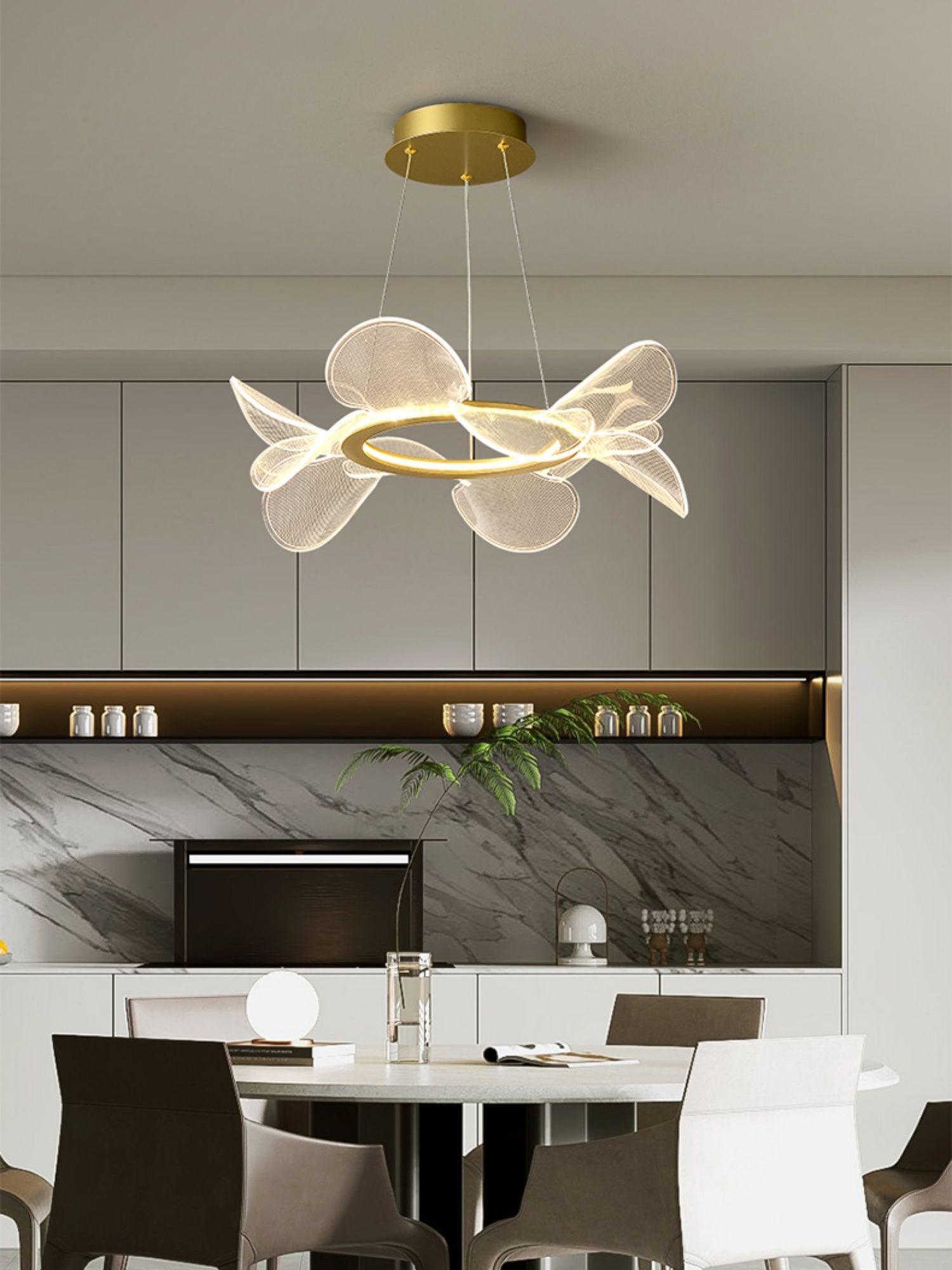 Bain Flying Flowers Chandelier - Blowlighting