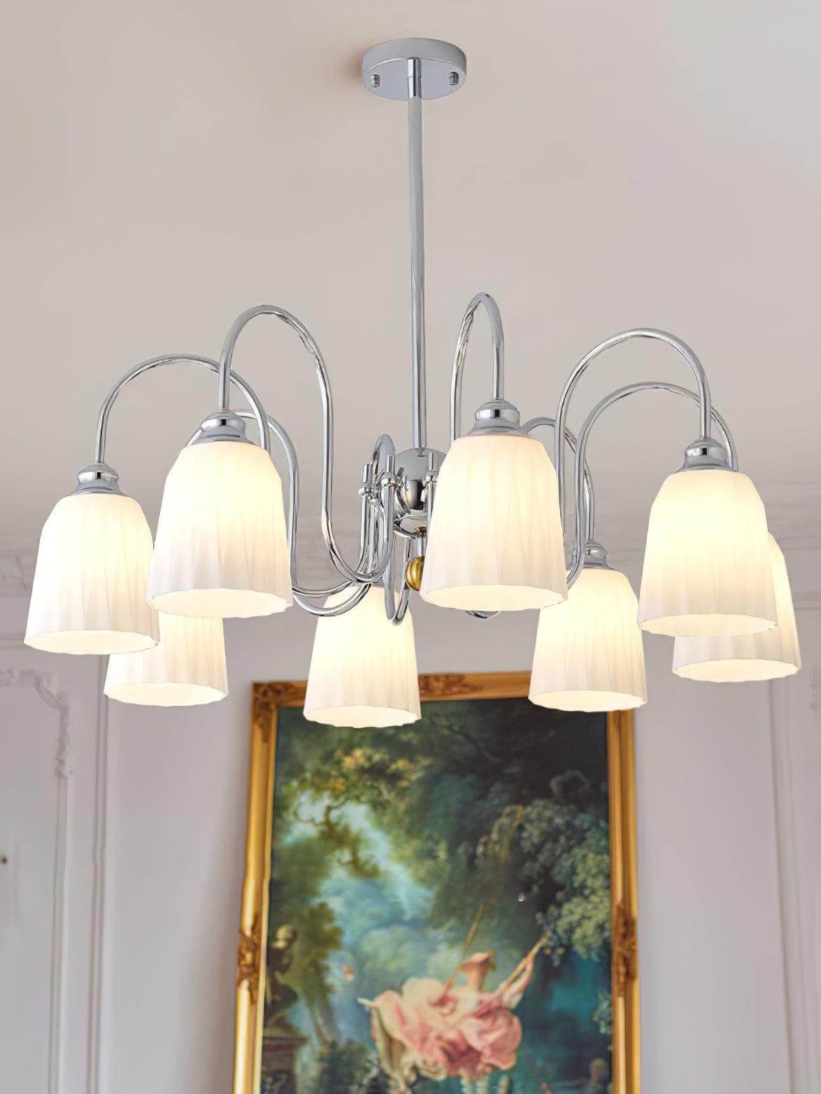 Micah Vintage Metal Chandelier - Blowlighting