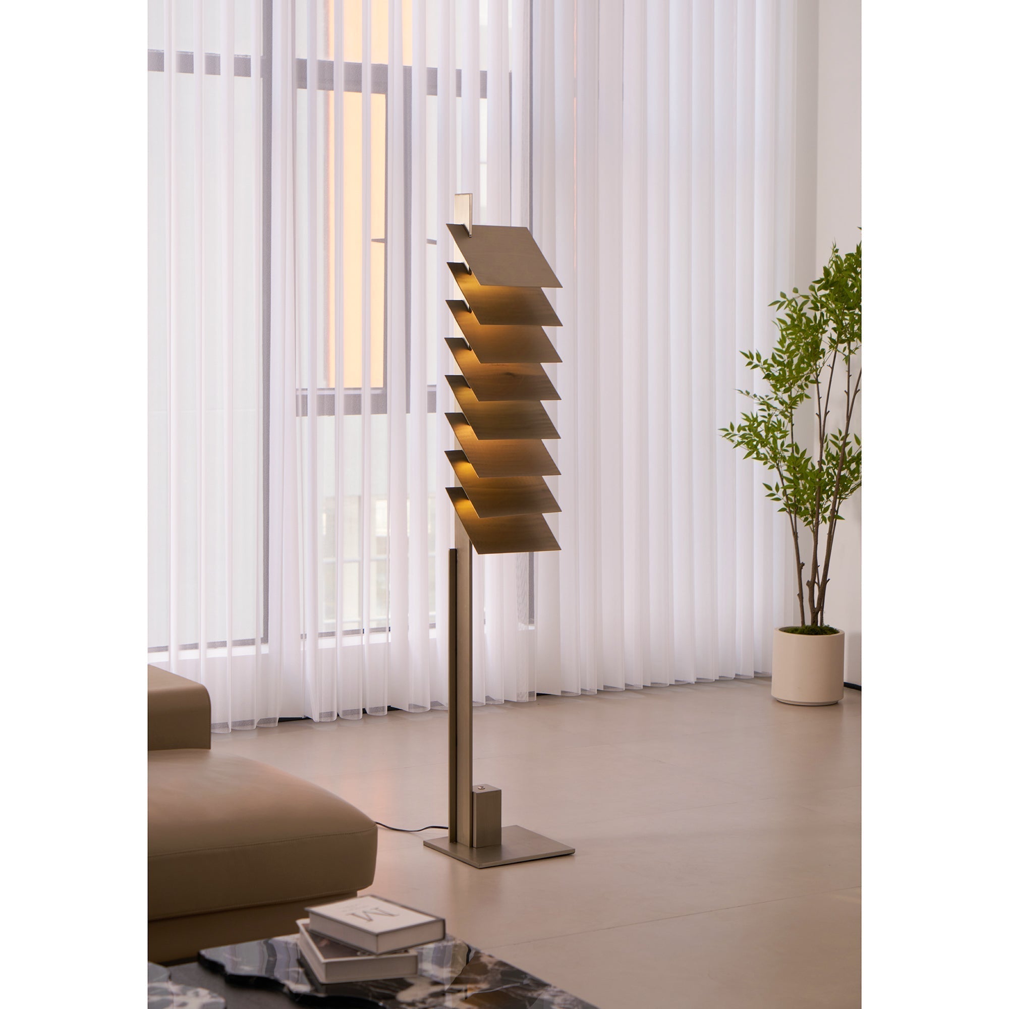 Be Patient Floor Lamp - Lamp Copper