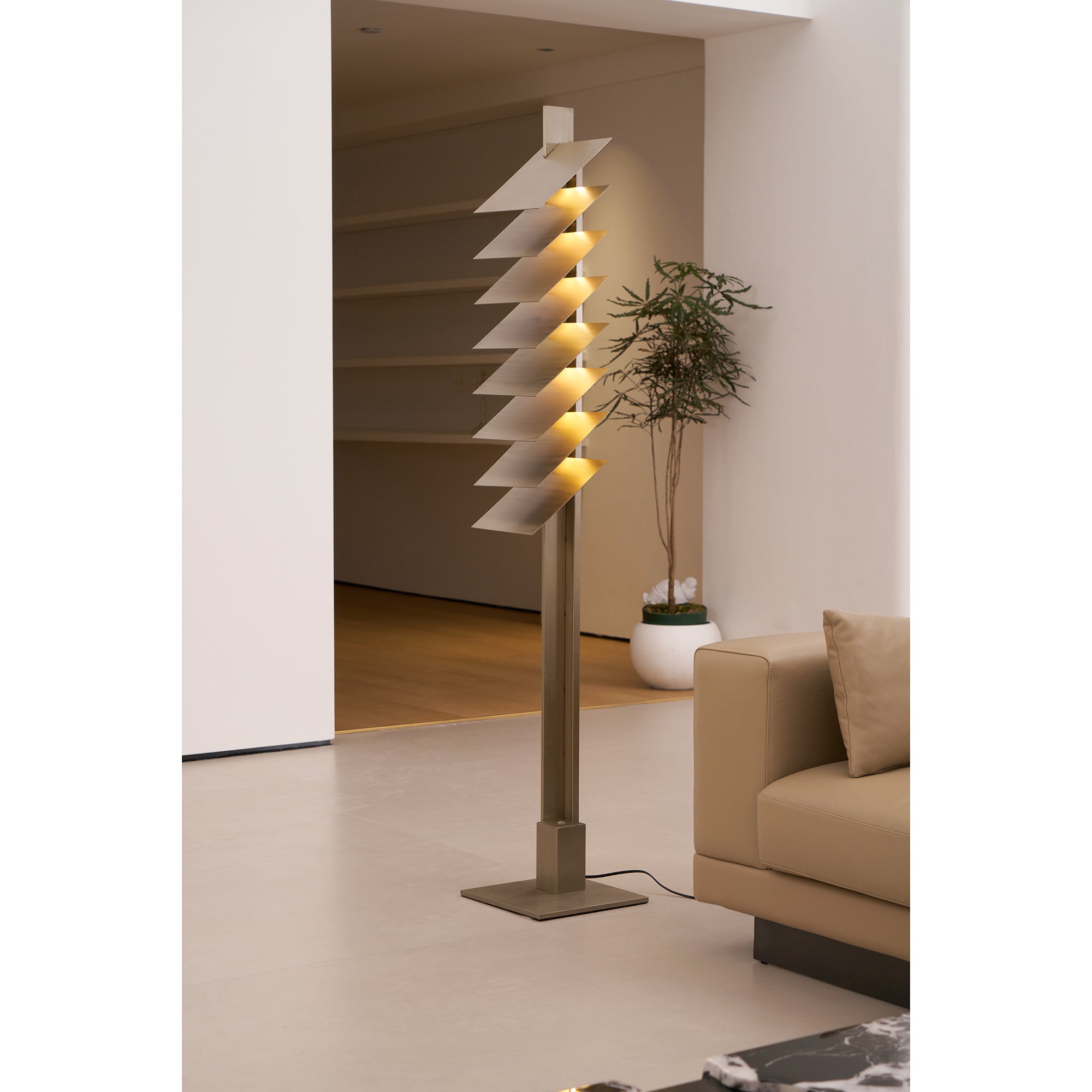 Be Patient Floor Lamp - Lamp Copper