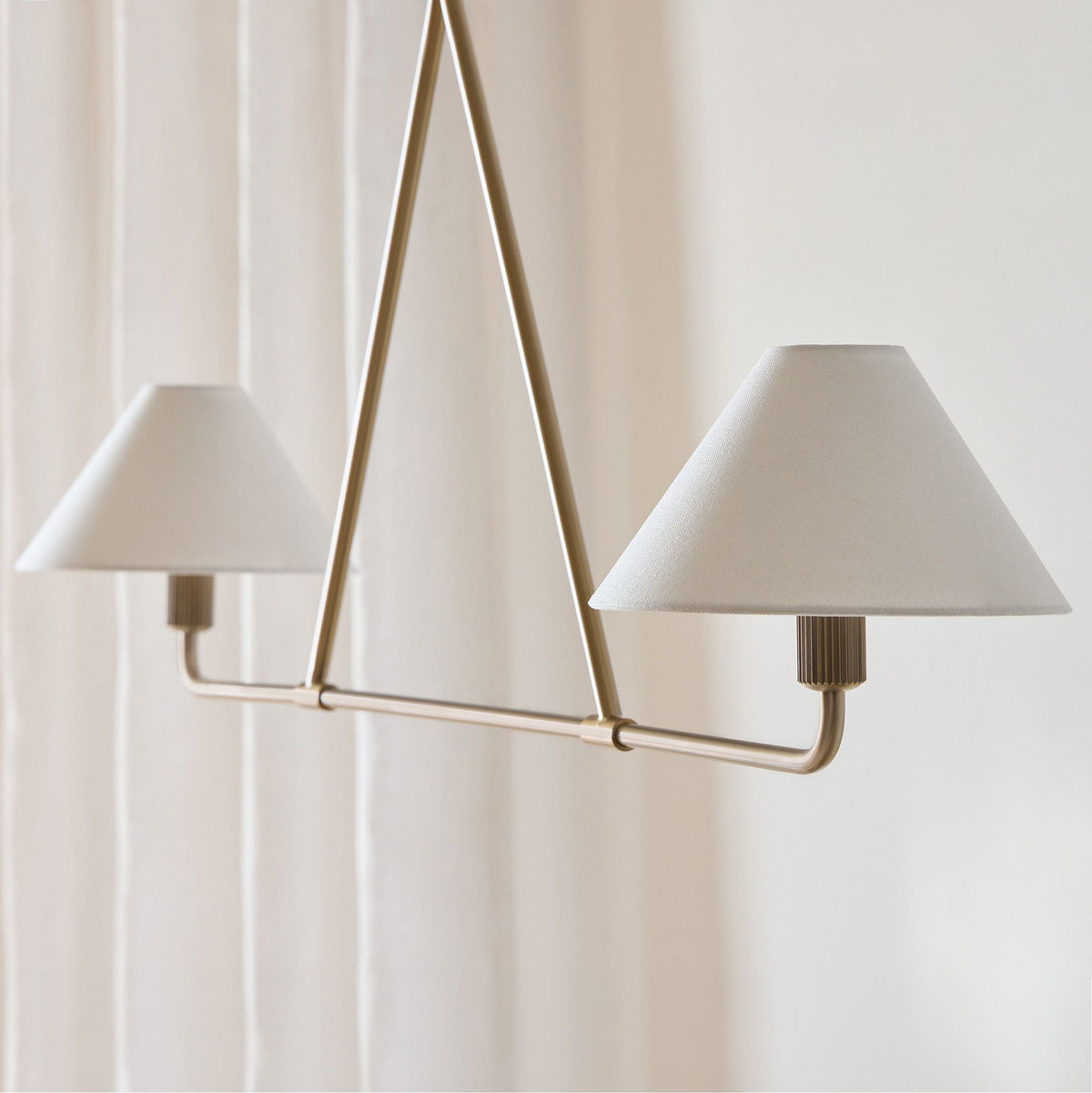 Aurora Chandelier Cone Shade Minimalist - Blowlighting