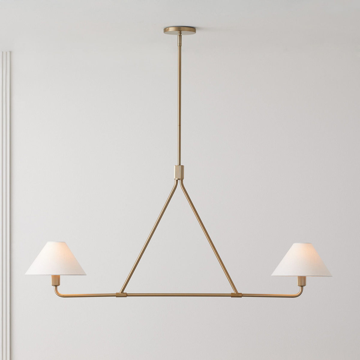 Aurora Chandelier Cone Shade Minimalist - Blowlighting