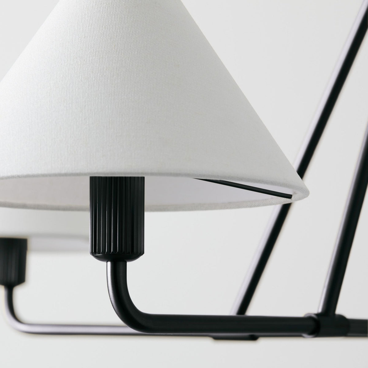 Aurora Chandelier Cone Shade Minimalist - Blowlighting