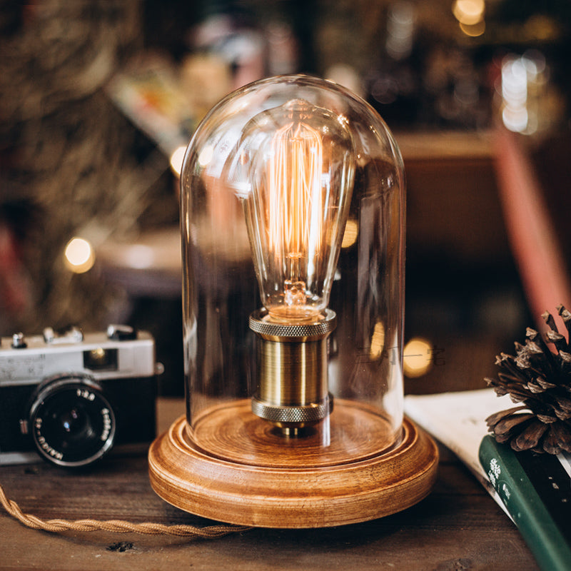 Bell Jar Table lamp - Lamp Copper
