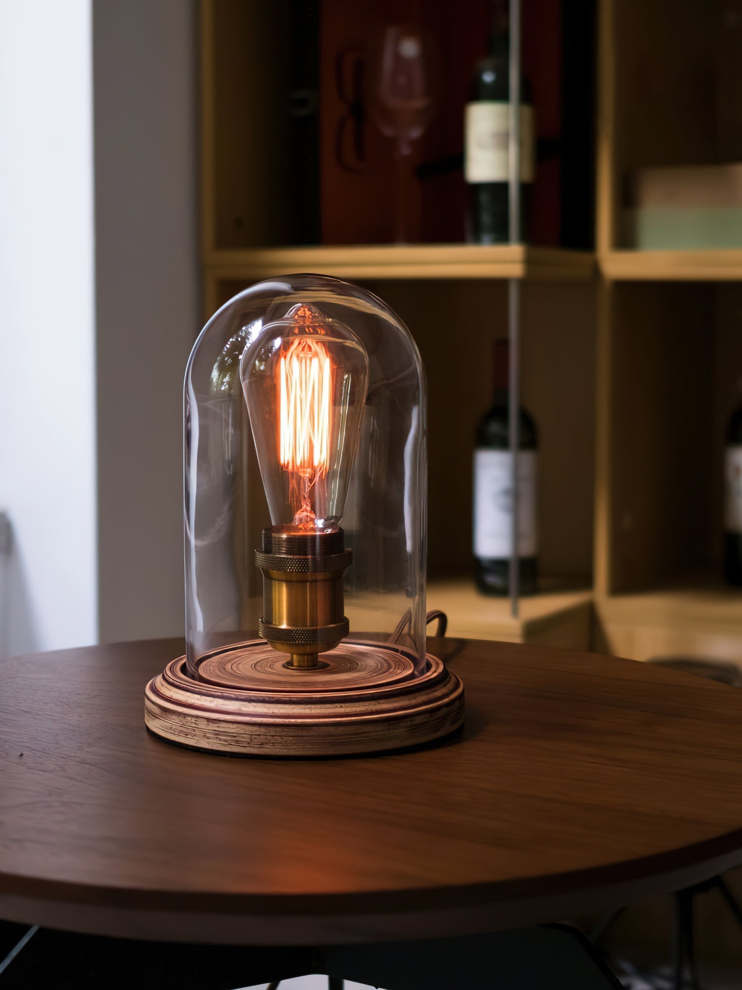 Bell Jar Table lamp - Lamp Copper