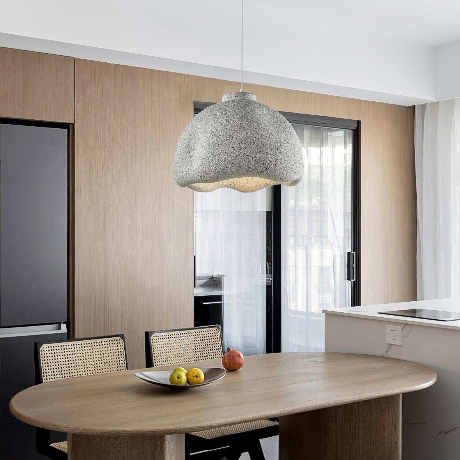 Icarila Modern Minimalist Speckled Metal Plastic Pendant Lamp - Blowlighting
