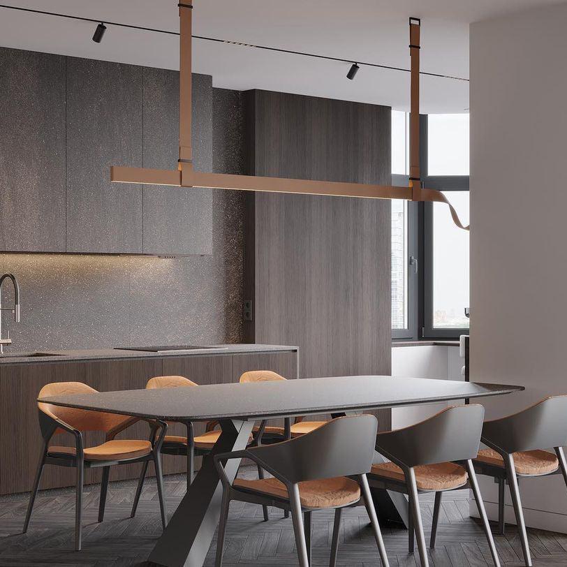 Belt Horizontal Pendant Lamp - Blowlighting