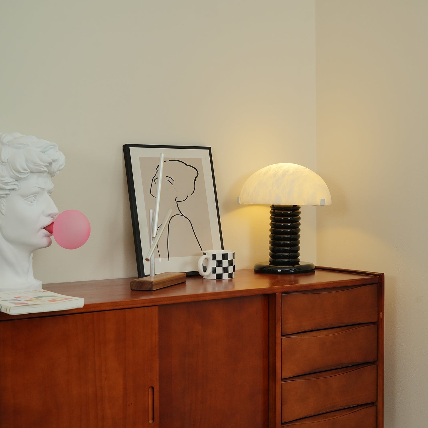 Ben Swildens Table Lamp - Lamp Copper