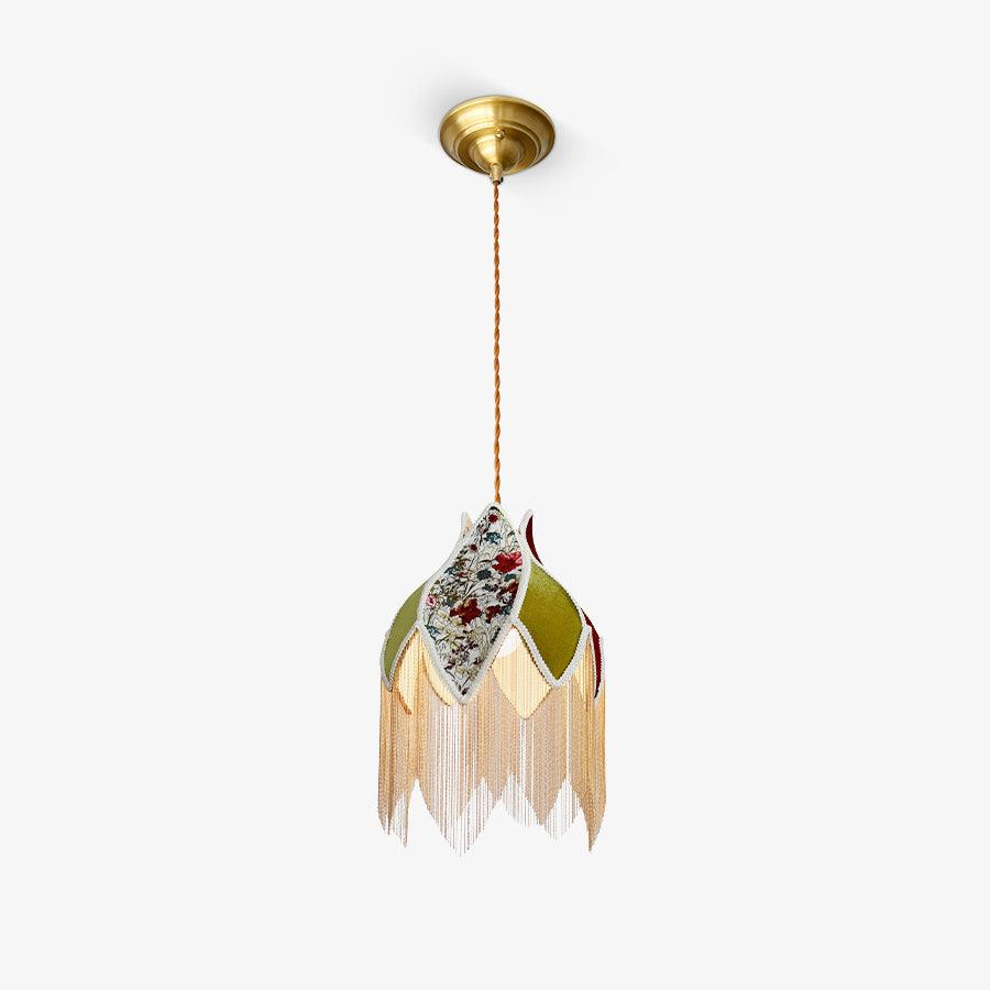 Bette Fringed Pendant Lamp - Blowlighting