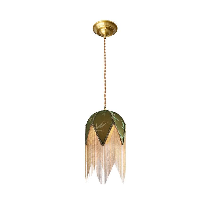 Bette Fringed Pendant Lamp - Blowlighting
