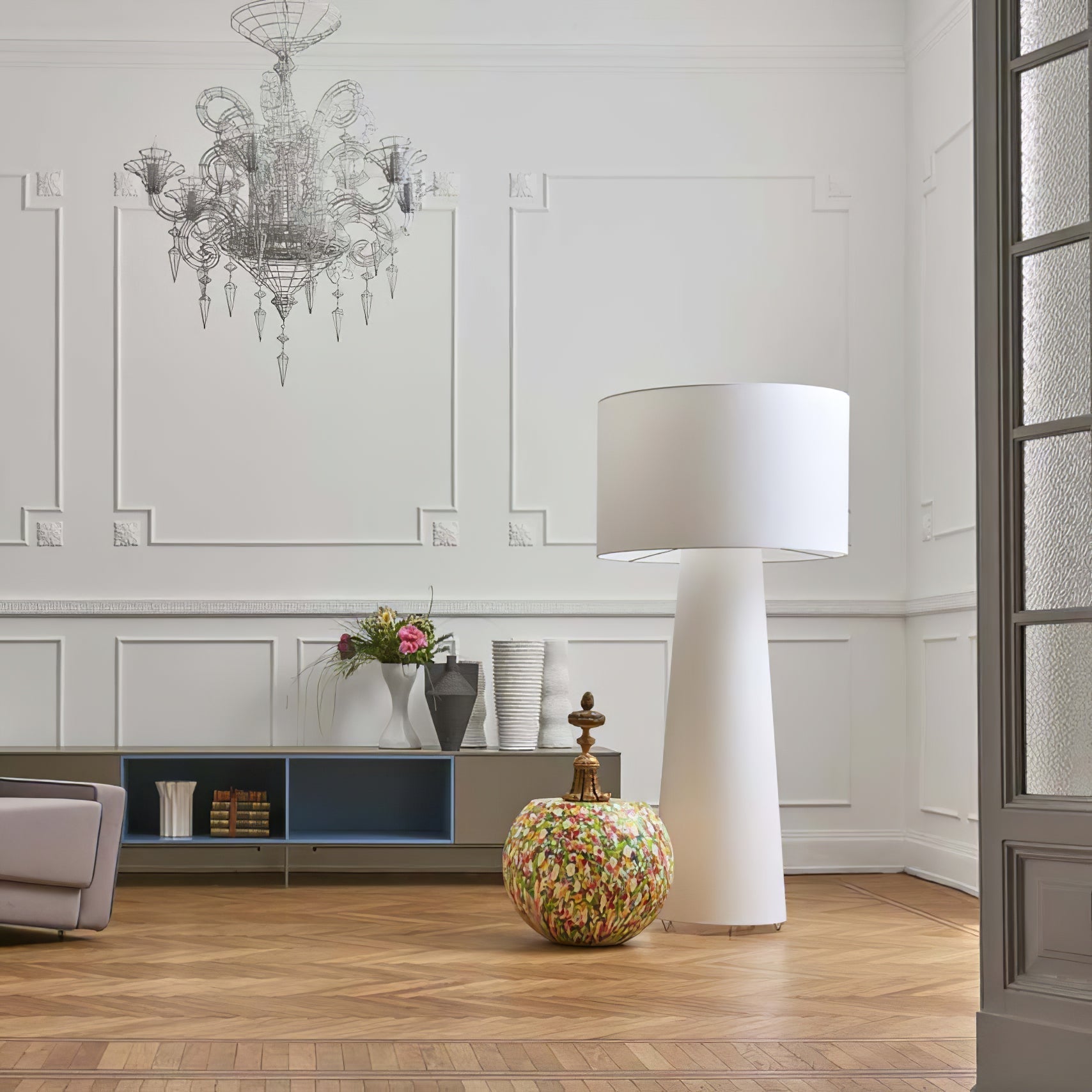 Big Shadow Floor Light - Lamp Copper