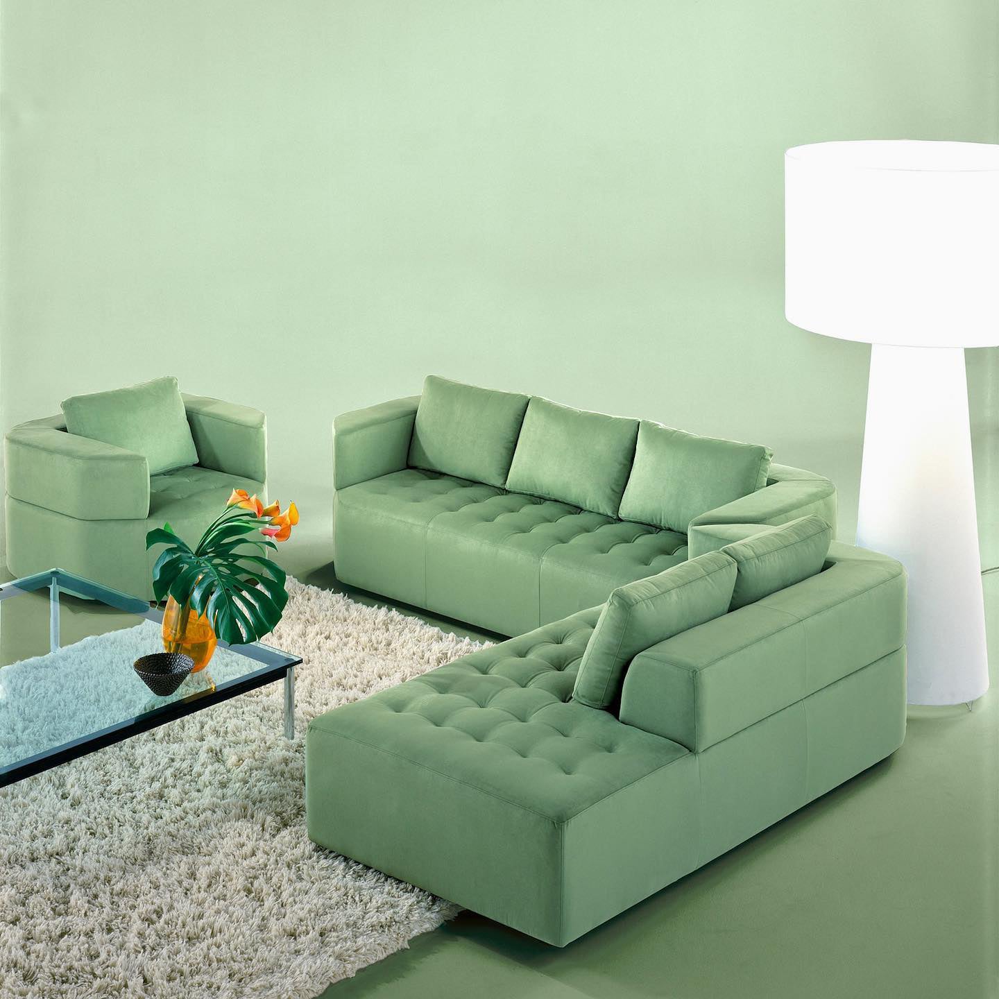 Big Shadow Floor Light - Lamp Copper