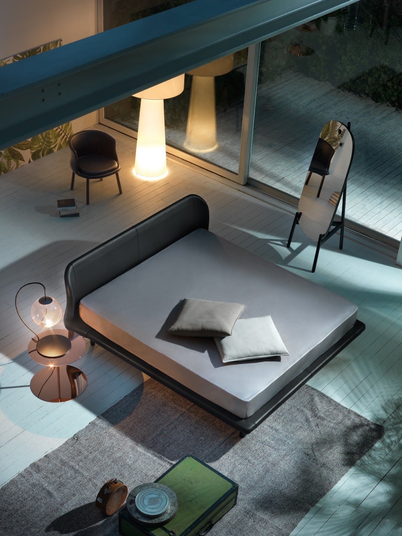 Big Shadow Floor Light - Lamp Copper