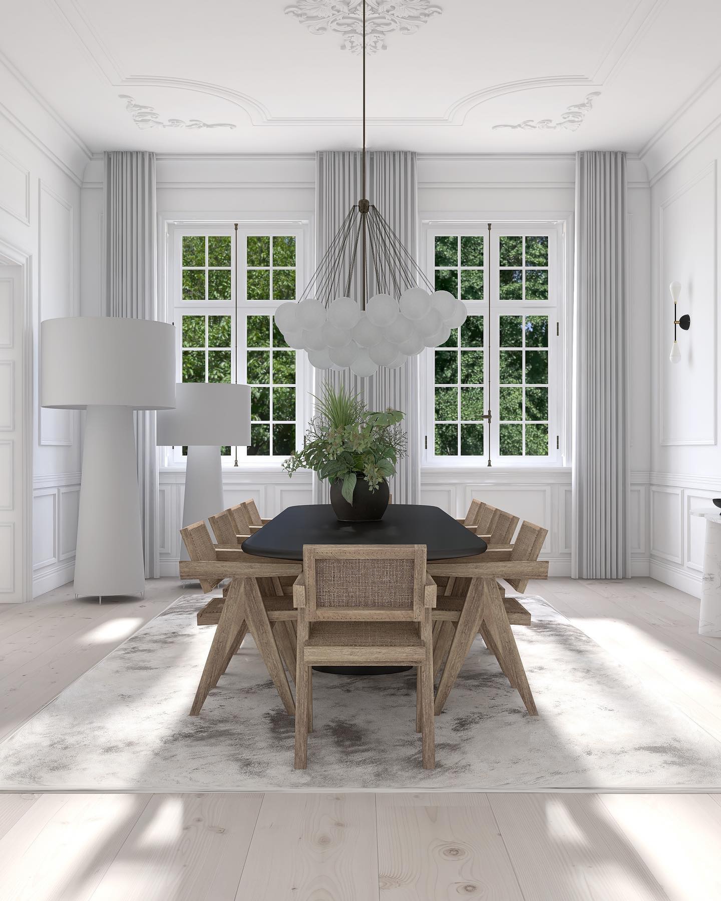 Big Shadow Floor Light - Lamp Copper