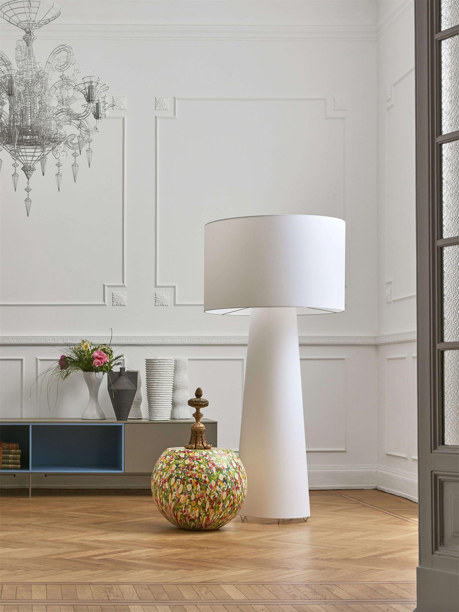 Big Shadow Floor Light - Lamp Copper