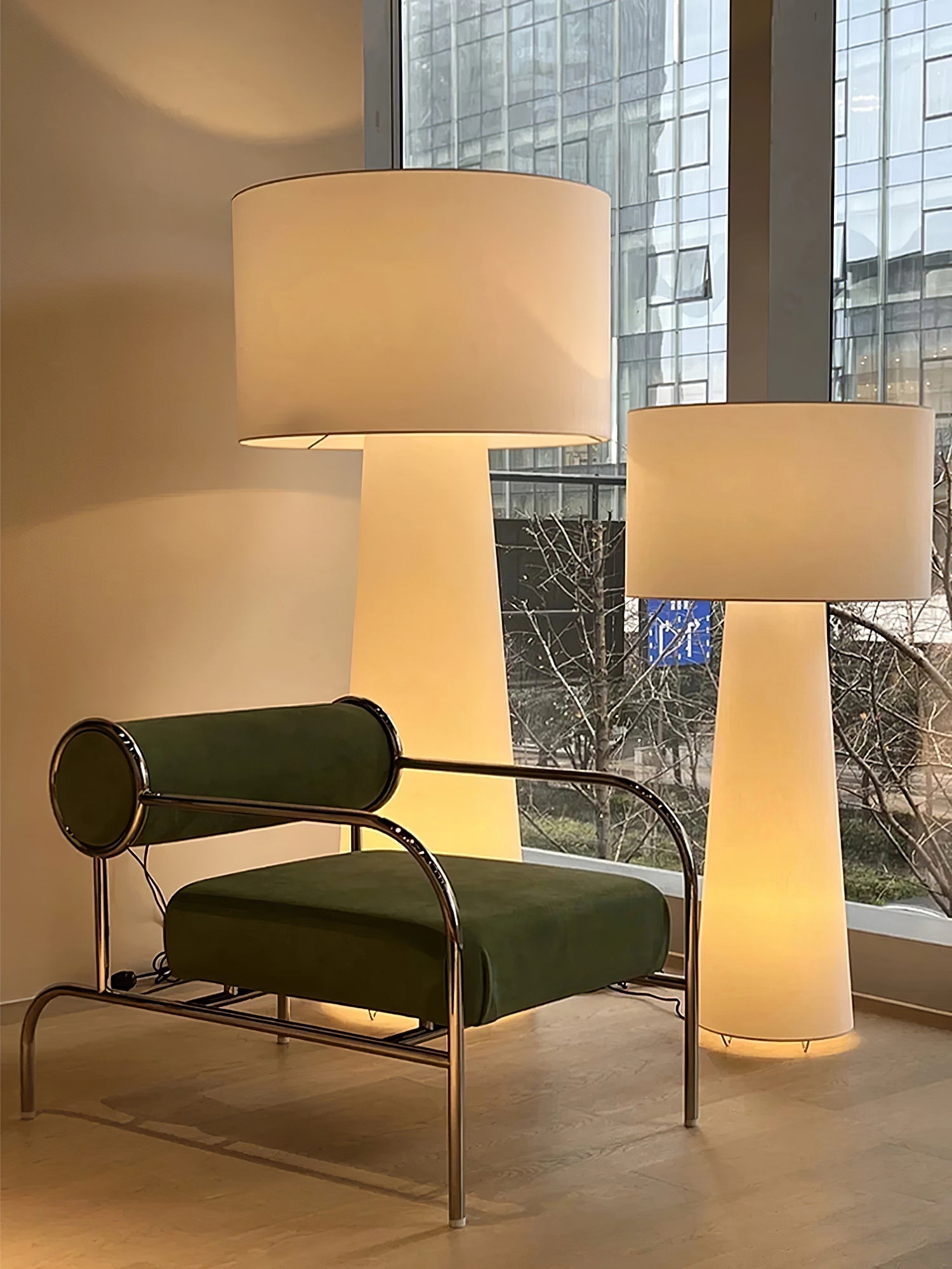 Big Shadow Floor Light - Lamp Copper