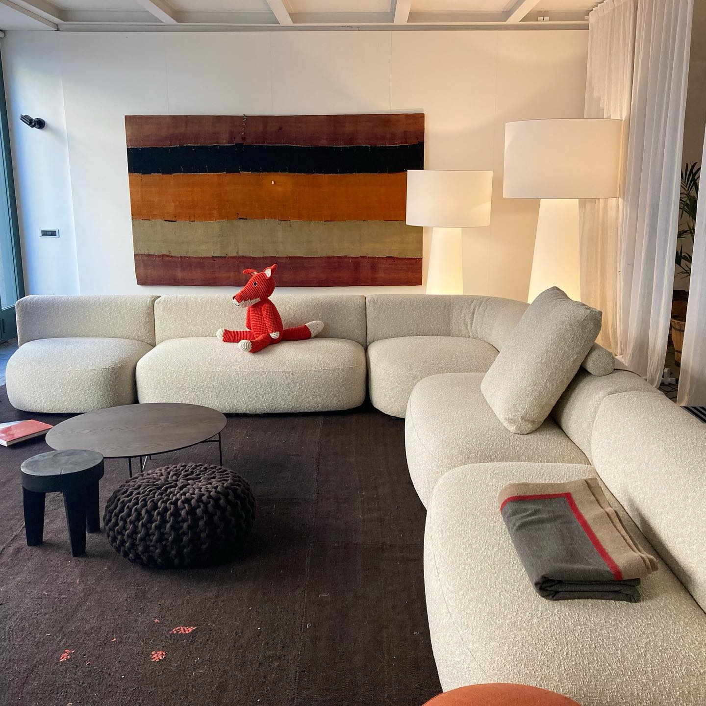 Big Shadow Floor Light - Lamp Copper