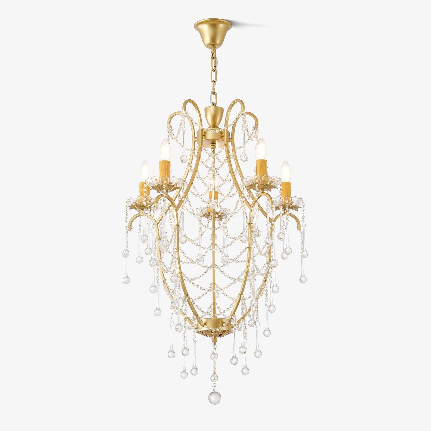 Birdcage Chandelier - Blowlighting