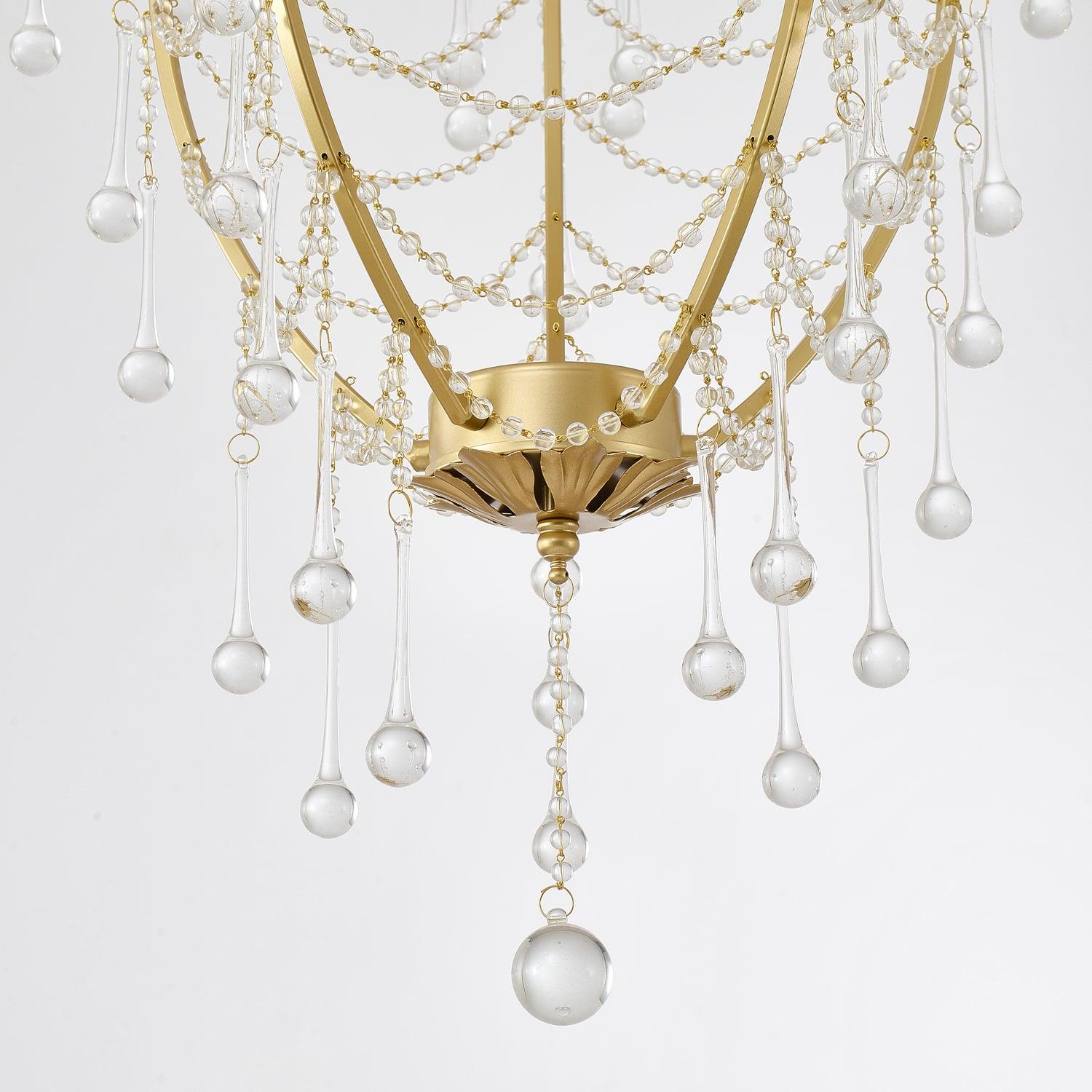 Birdcage Chandelier - Blowlighting