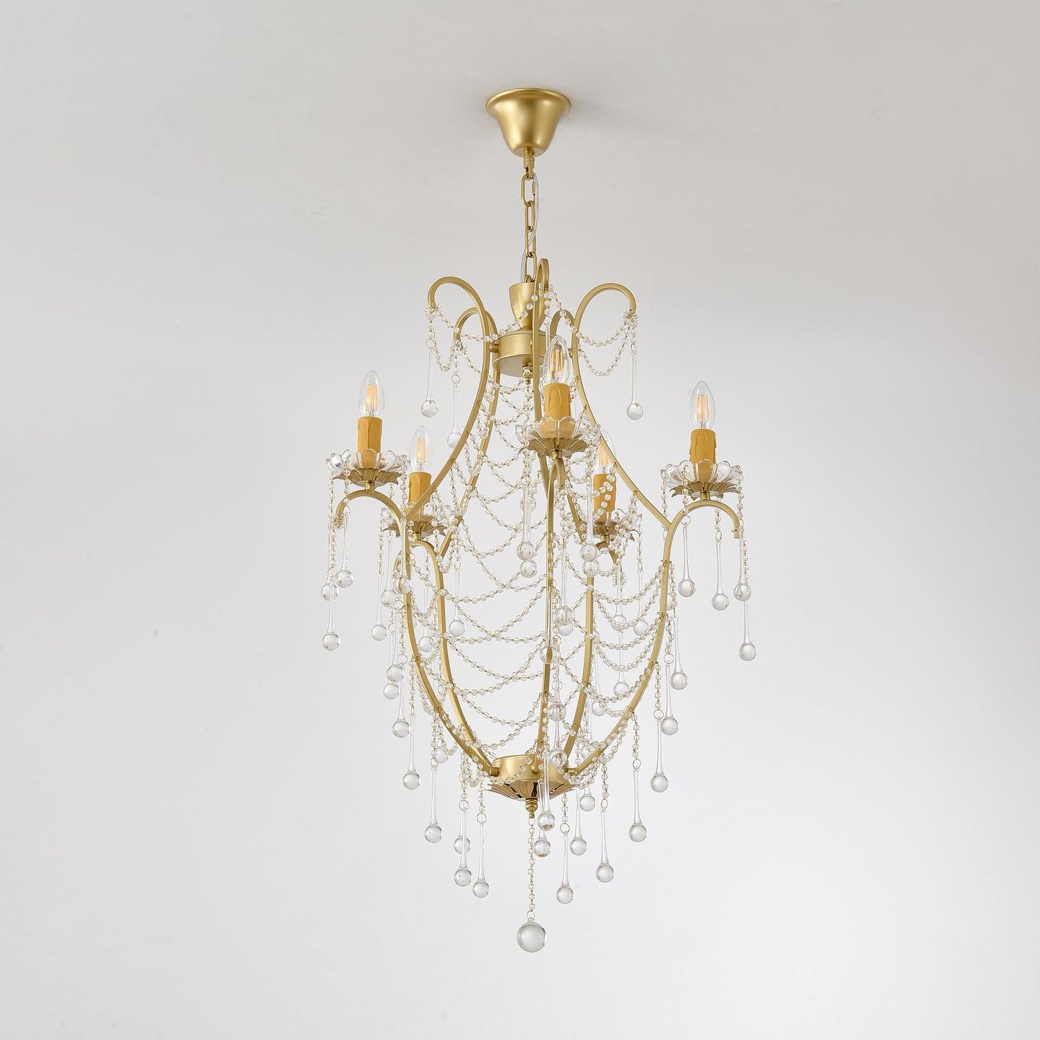 Birdcage Chandelier - Blowlighting