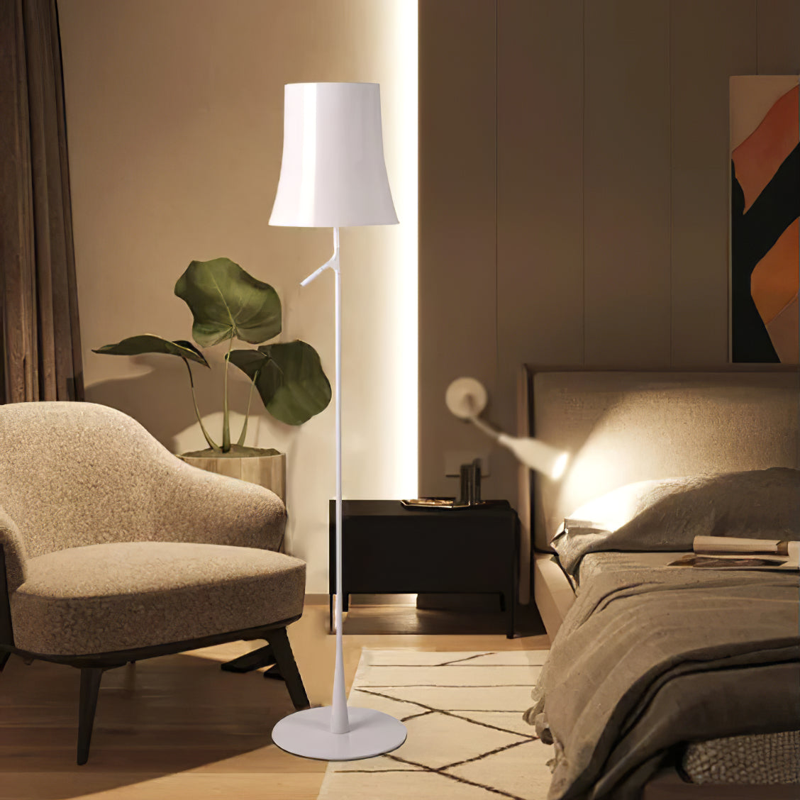Birdie Floor Lamp - Lamp Copper