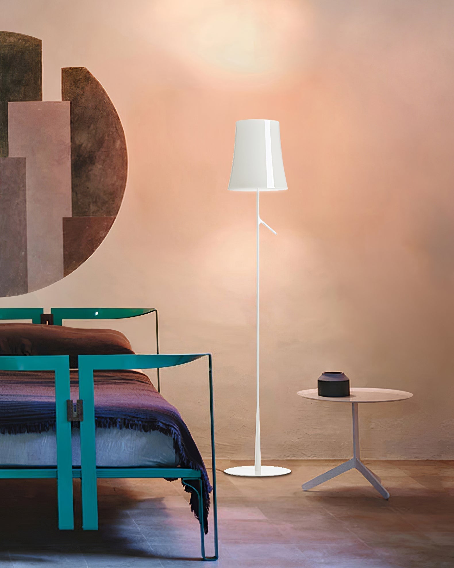 Birdie Floor Lamp - Lamp Copper