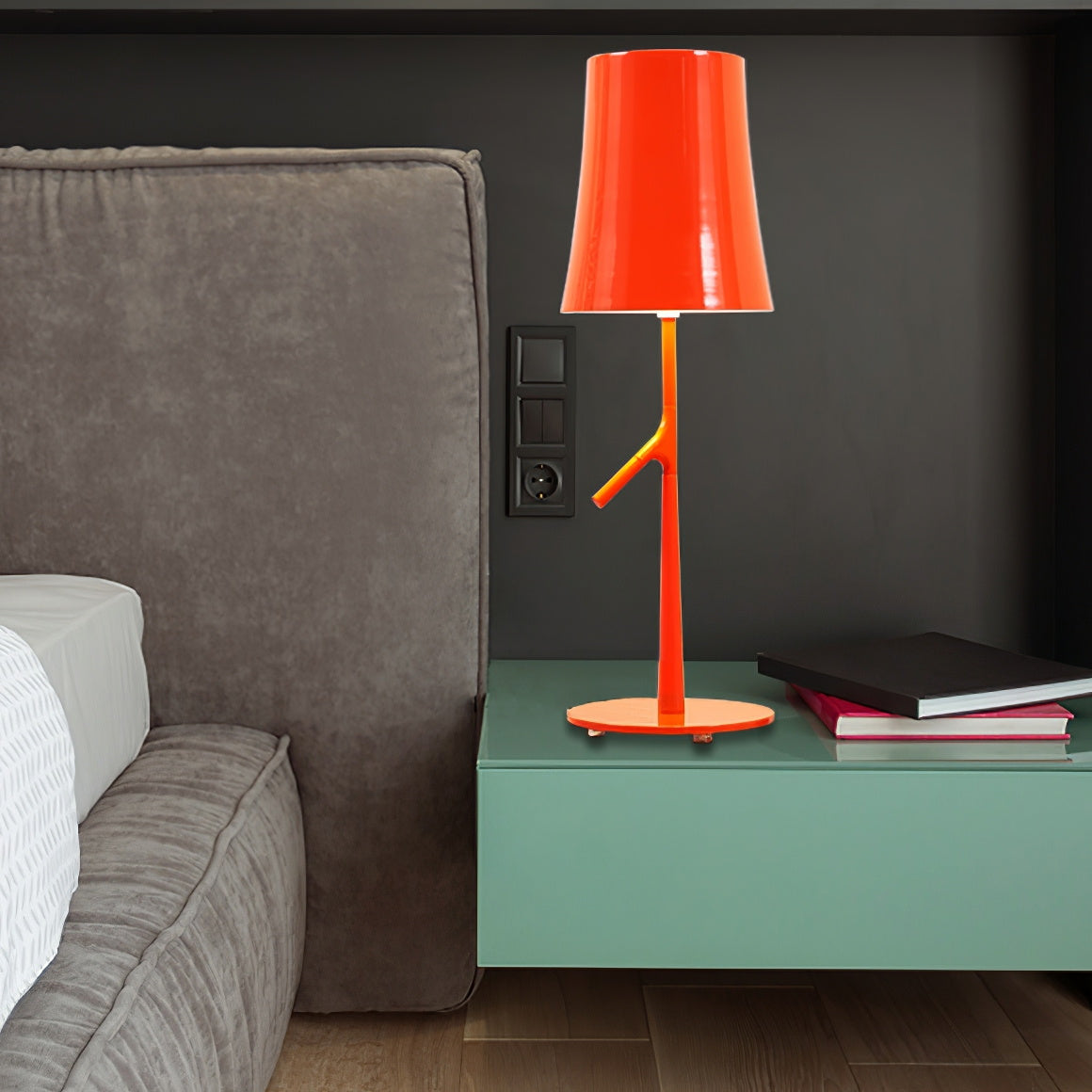Birdie Table Lamp - Lamp Copper