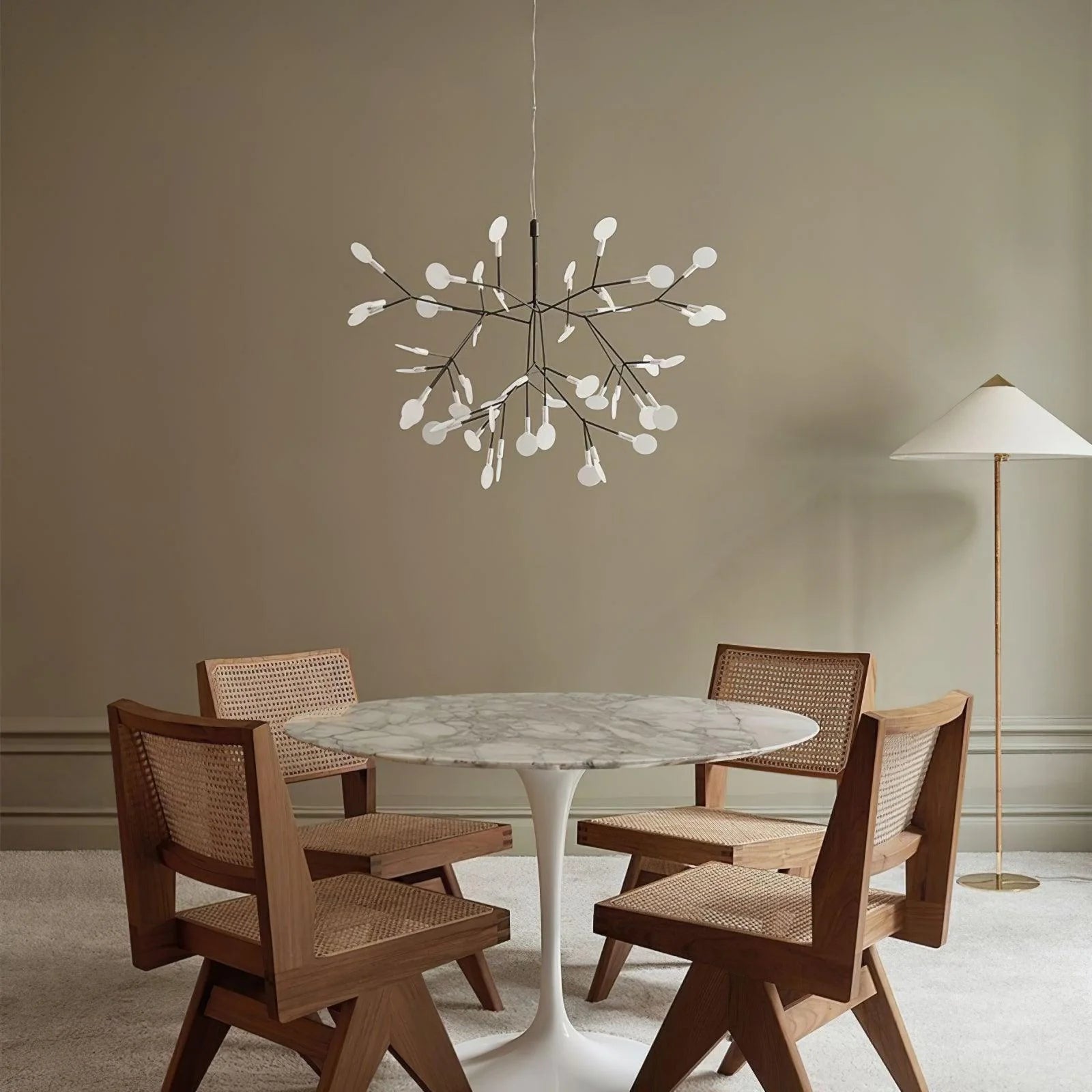 Olivia Lampadario Unico Sputnik Art Deco Lucciola