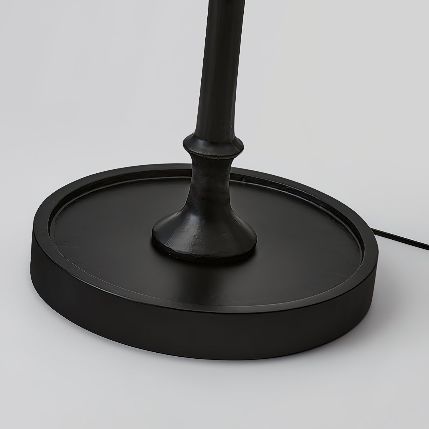 Black Bamboo Floor Lamp - Lamp Copper