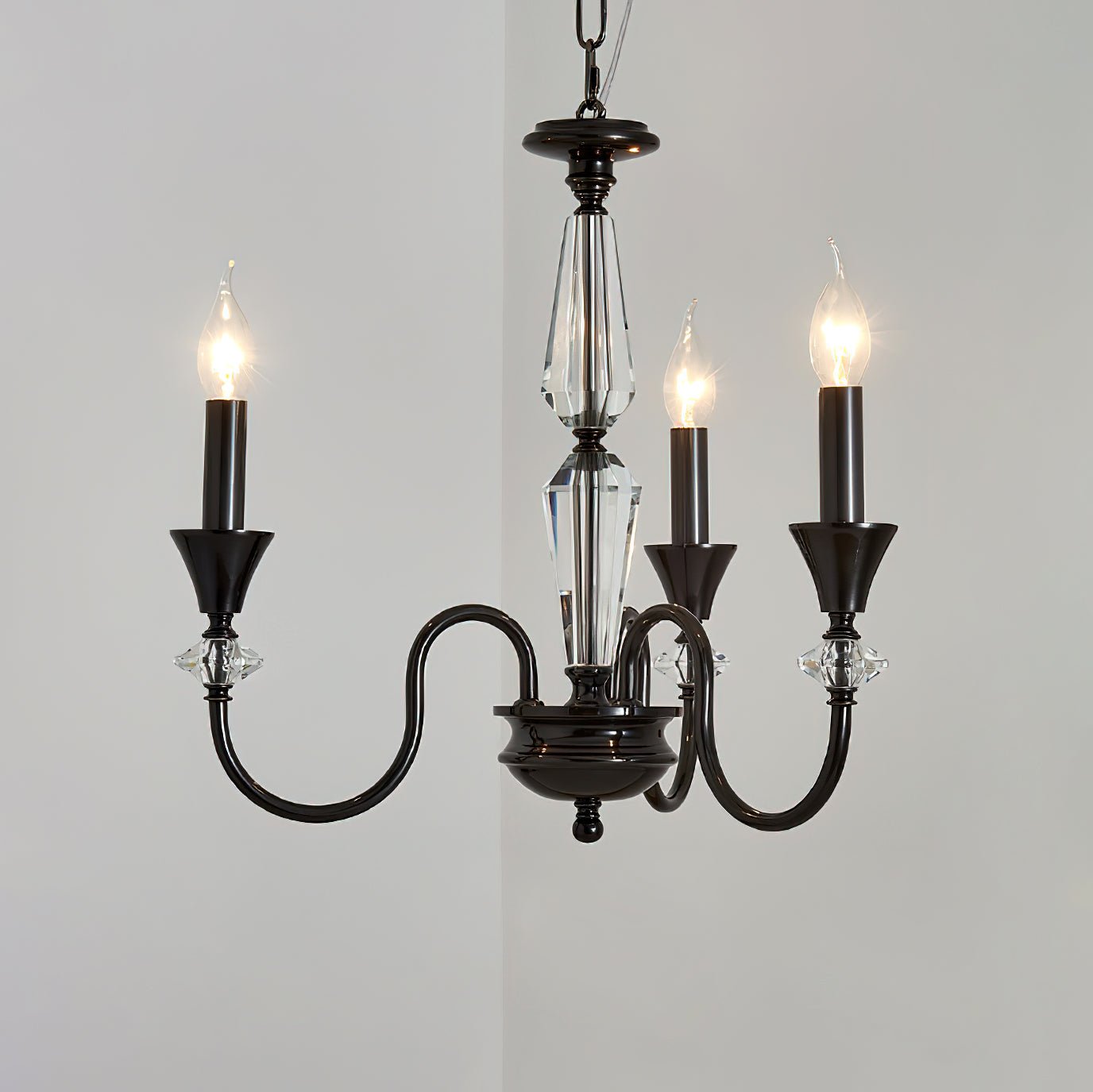 Noir Candelabra Chandelier - Blowlighting