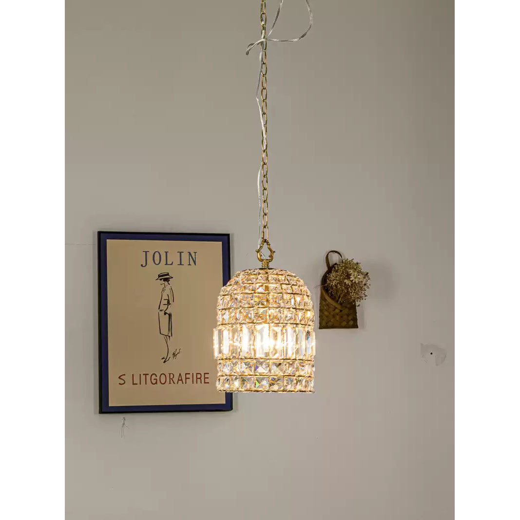 Sifuvyj Postmodern Luxury Crystal Pendant Lamp - Lamp Copper