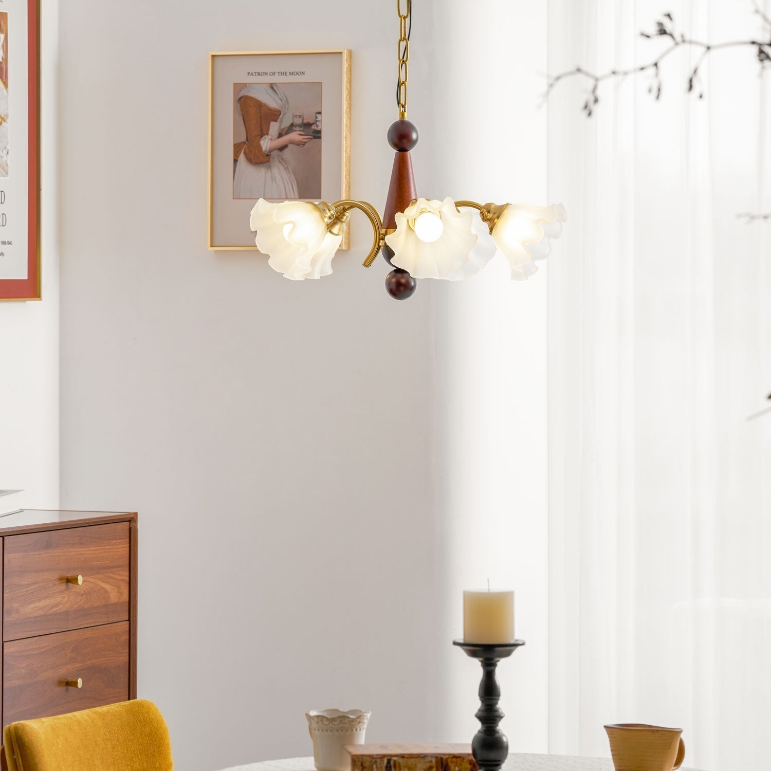 Bloomcrest Chandelier - Blowlighting