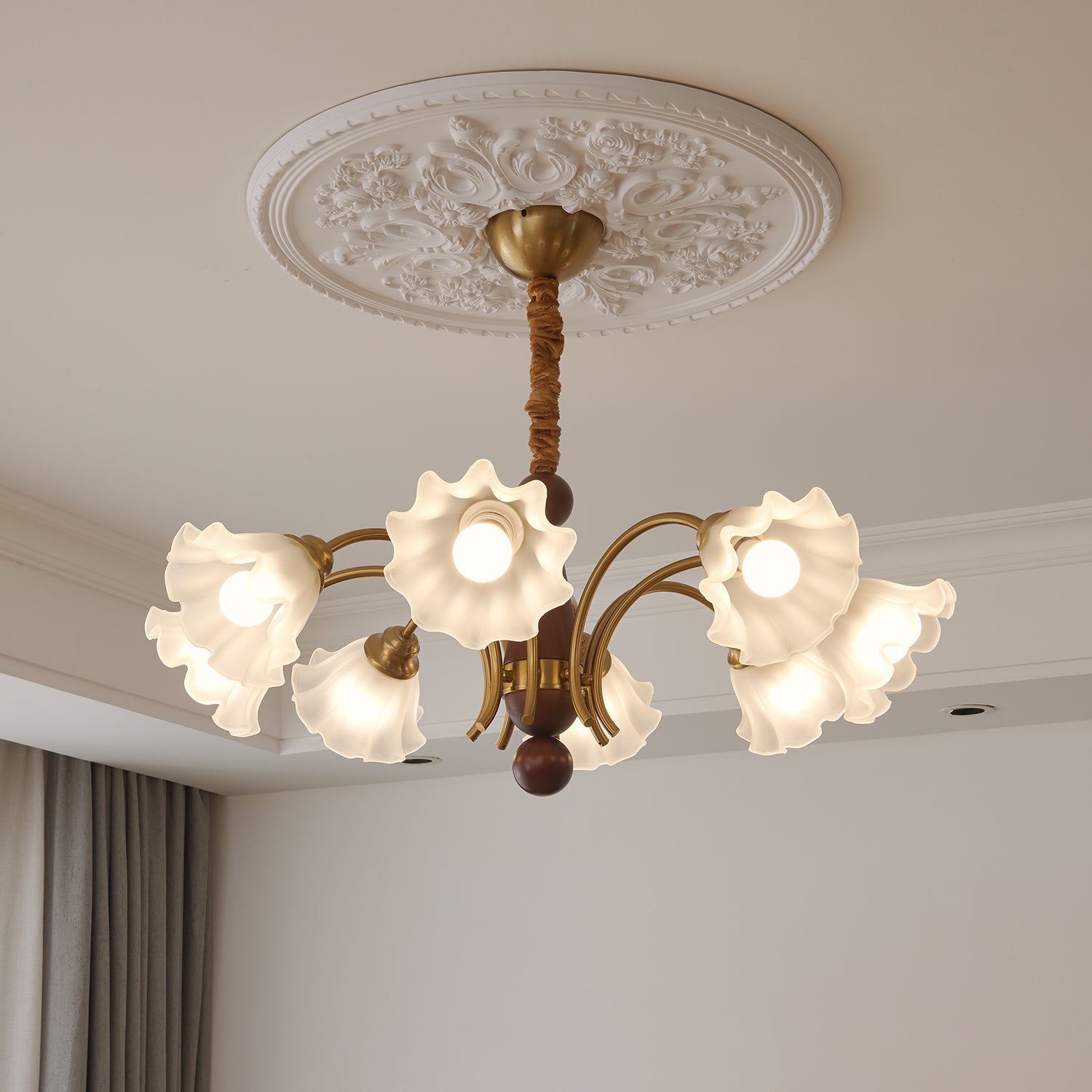 Bloomcrest Chandelier - Blowlighting