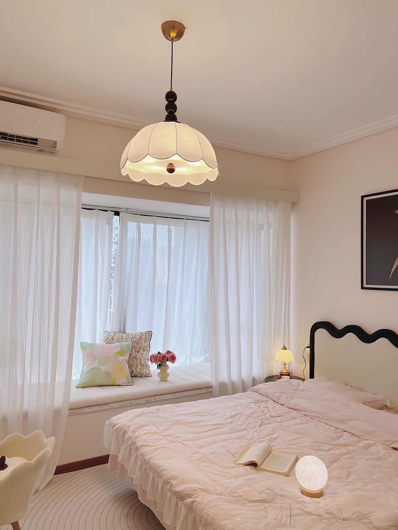 Blossom Fabric Pendant Light - Blowlighting