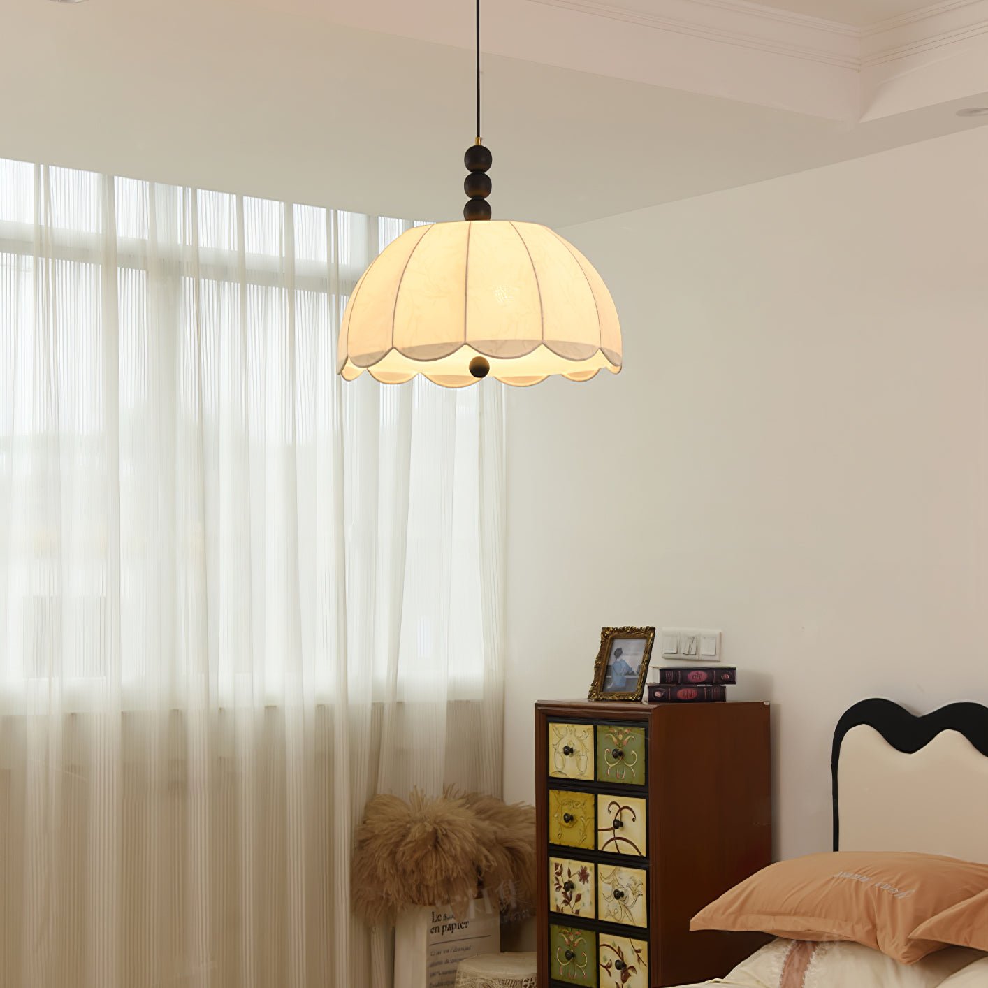 Blossom Fabric Pendant Light - Blowlighting