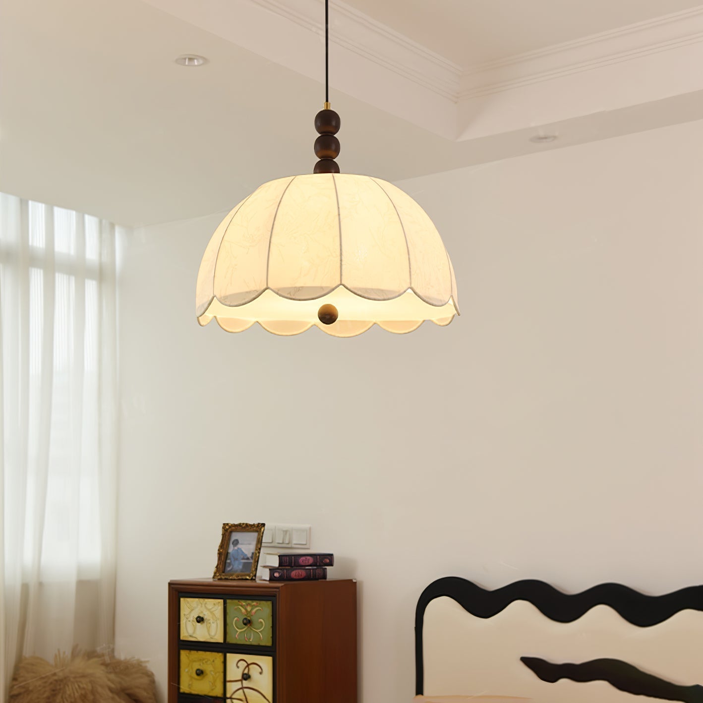 Blossom Fabric Pendant Light - Blowlighting