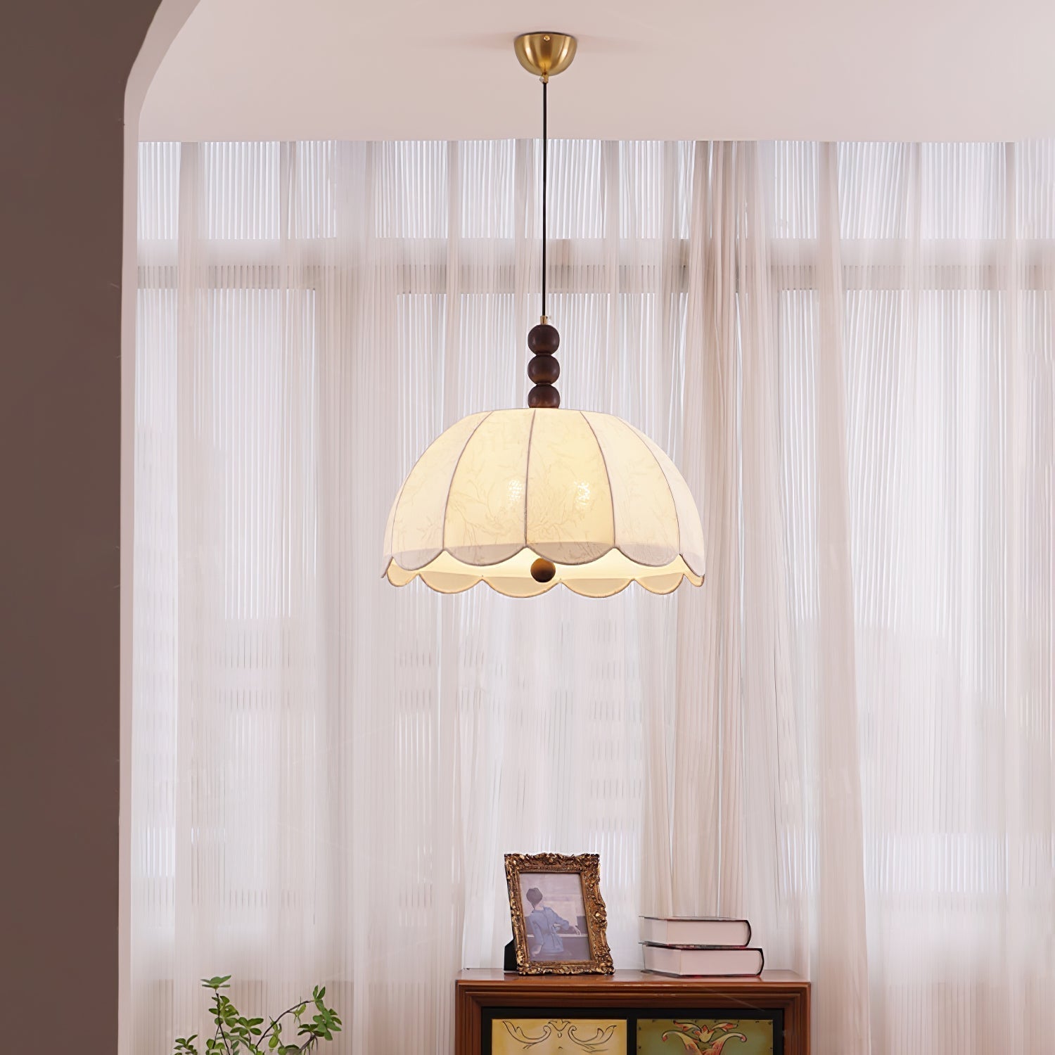 Blossom Fabric Pendant Light - Blowlighting