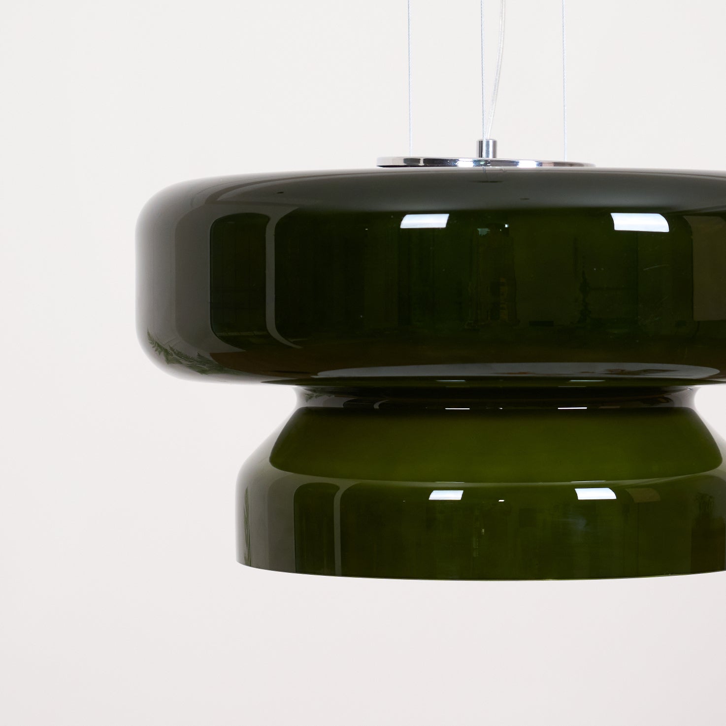 Xenuvyj Modern Minimalist Metal Glass Pendant Lamp - Lamp Copper