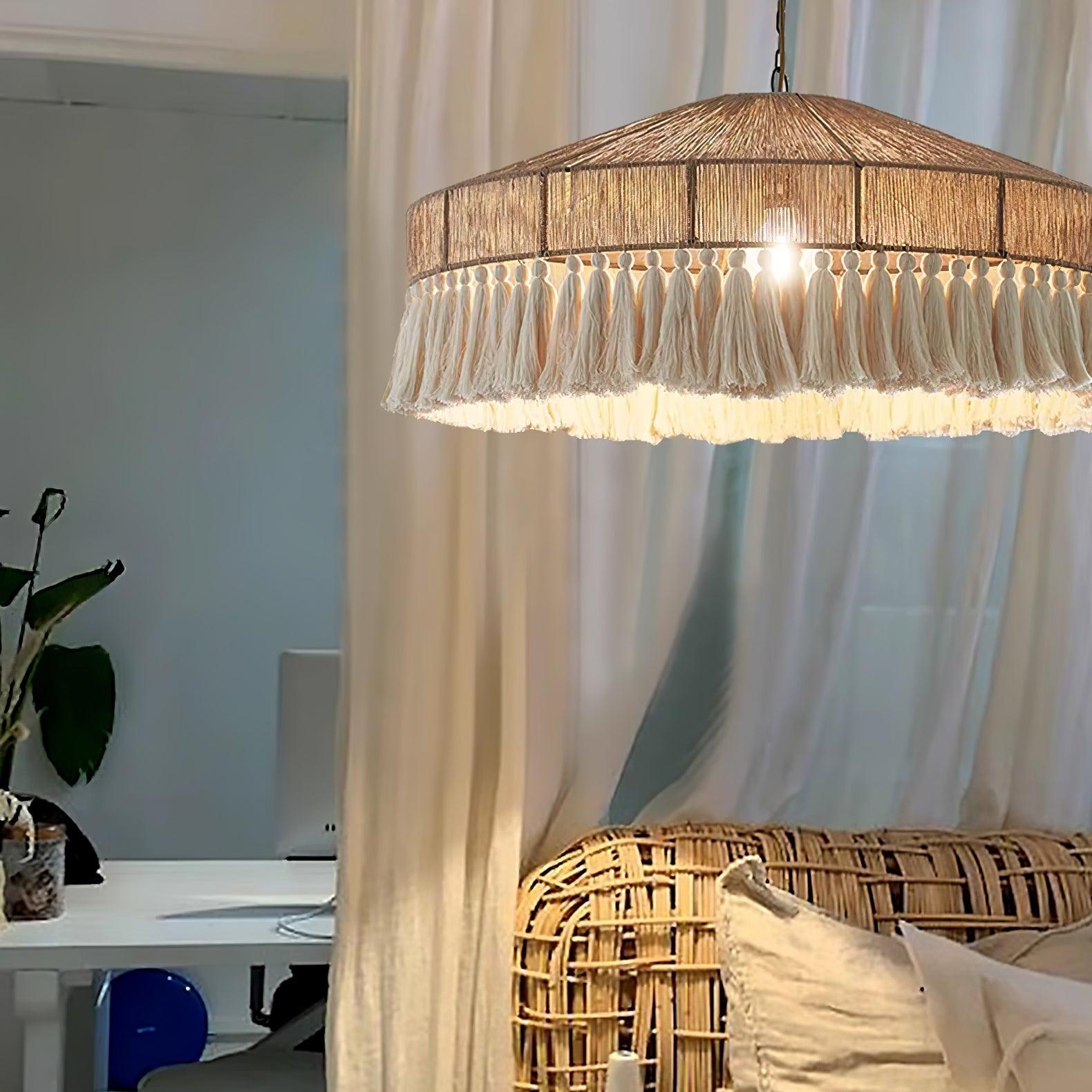 Vorenth Hemp Rope Pendant Light - Blowlighting