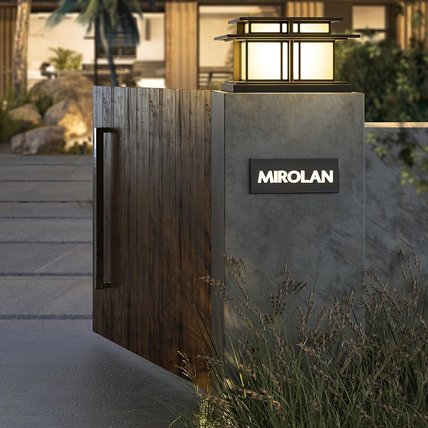 Ray Lampada da Esterno Solare a Colonna / Cablata