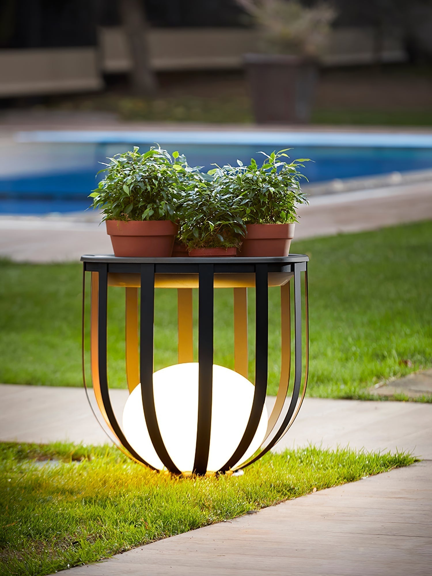 Bols Garden Outdoor Lamp - Lamp Copper