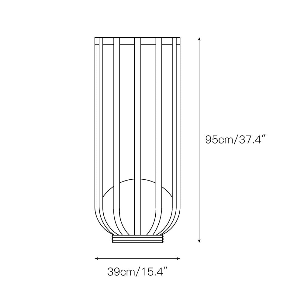 Bols Garden Outdoor Lamp - Lamp Copper