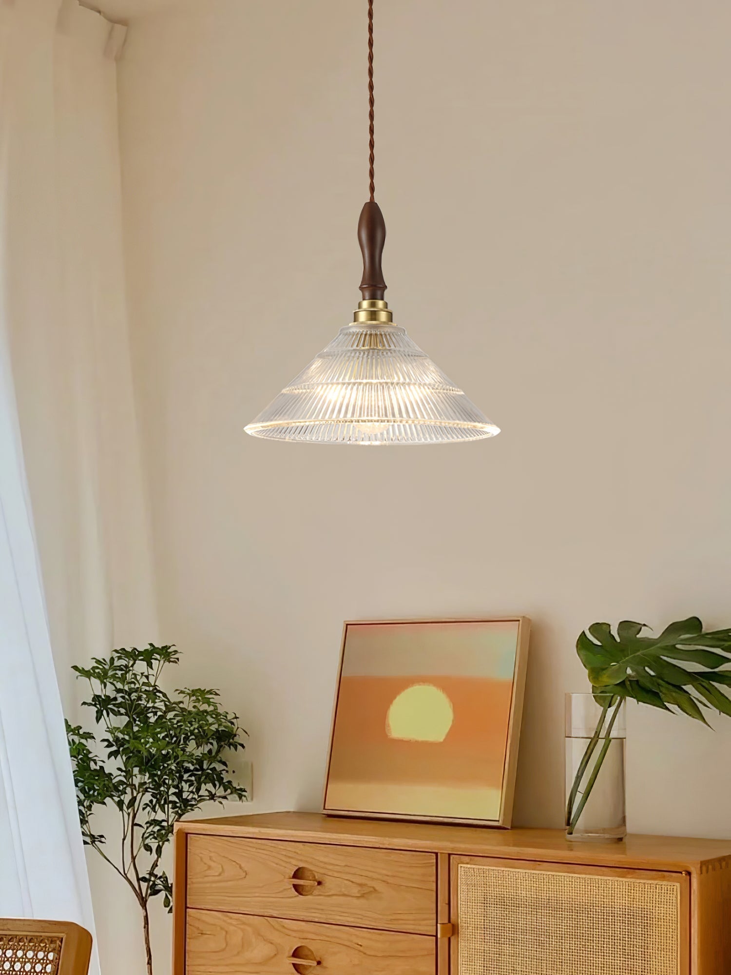 Vintage Ripple Pendant Lamp - Blowlighting
