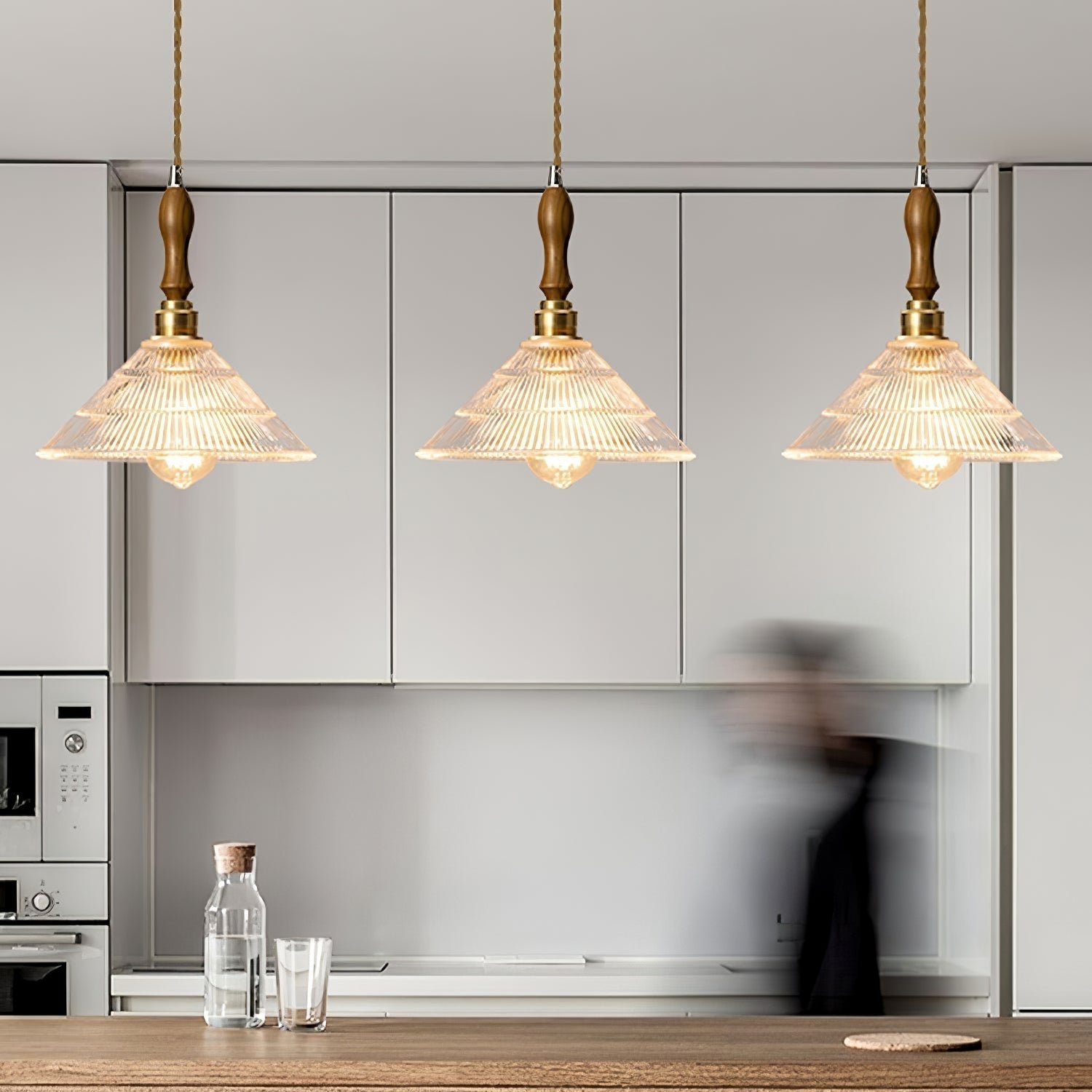 Vintage Ripple Pendant Lamp - Blowlighting