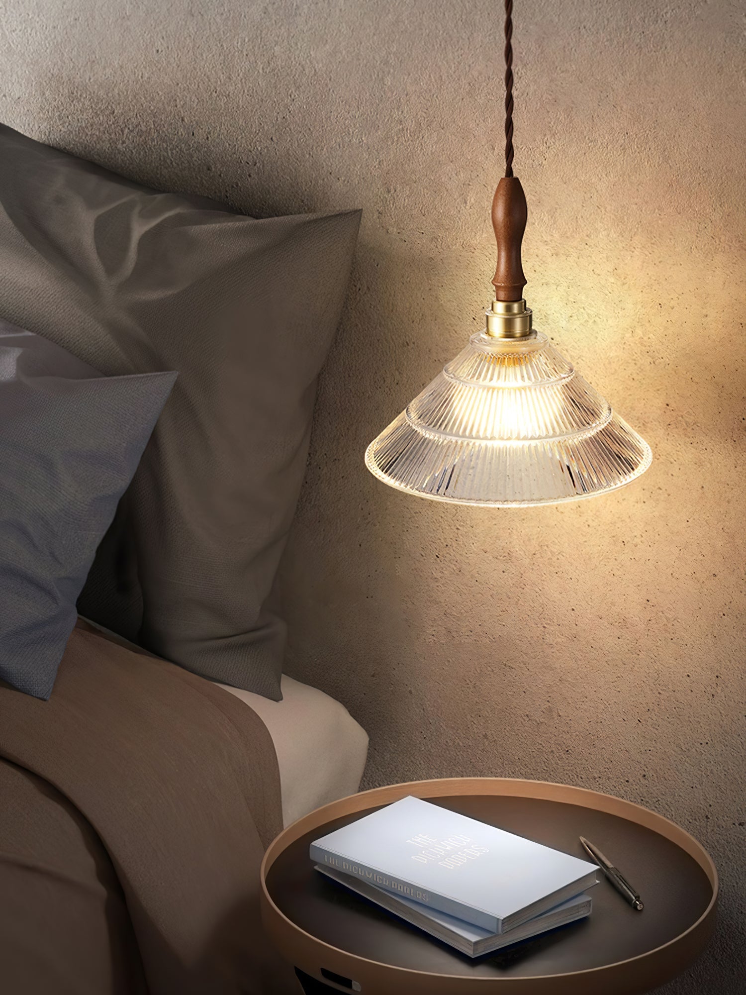 Vintage Ripple Pendant Lamp - Blowlighting